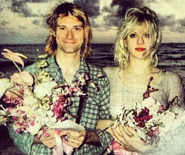 Courtney Love îi aduce un omagiu emoționant regretatului Kurt Cobain la aniversarea căsătoriei lor