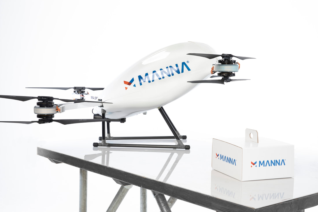 Primul serviciu de livrare cu drona din lume apare în contextul coronavirusului