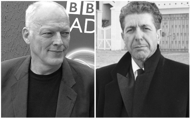 Legendarul David Gilmour de la ”Pink Floyd” cântă două hituri ale nemuritorului Leonard Cohen cu efect de terapie la pandemie