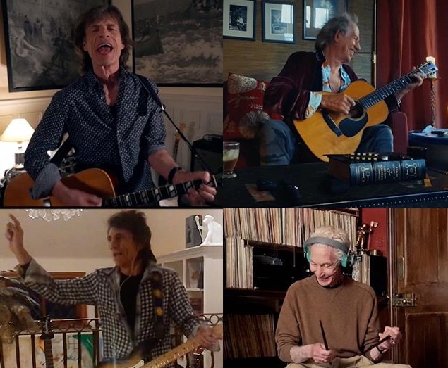 The Rolling Stones a lansat în izolare noua piesă „Living in a Ghost Town”