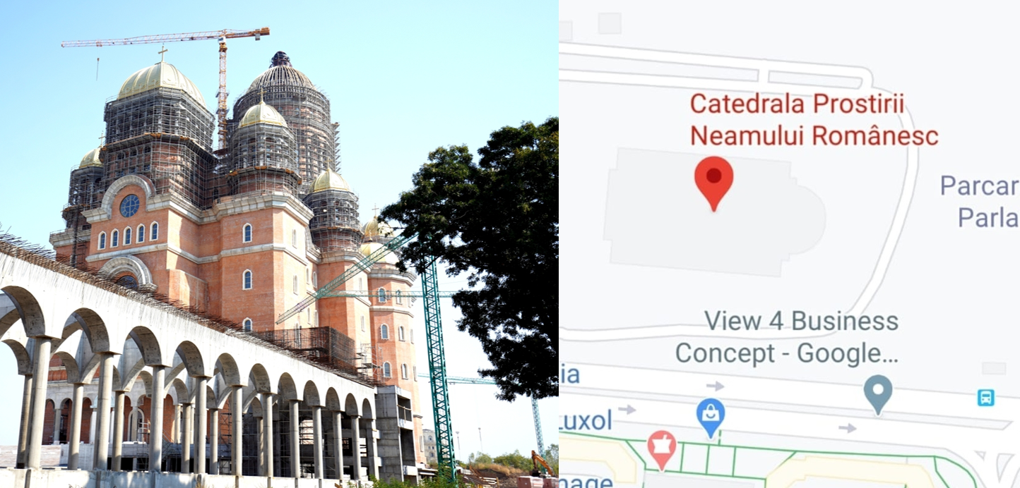 “Catedrala Prostirii Neamului”. România a amendat Google pentru că nu a schimbat denumirea