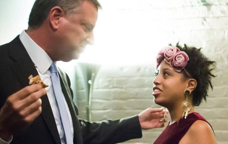 Fiica primarului din New York a fost arestată în timpul protestelor