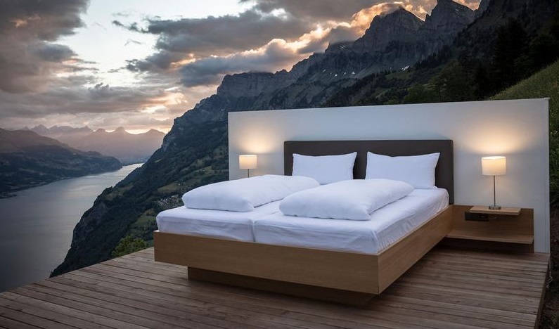 Elveția: Hotel în aer liber, pentru respectarea distanțării sociale