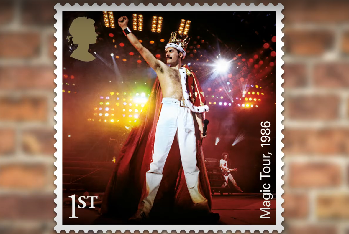 Queen, a treia trupă rock din istorie care ajunge pe timbre poştale