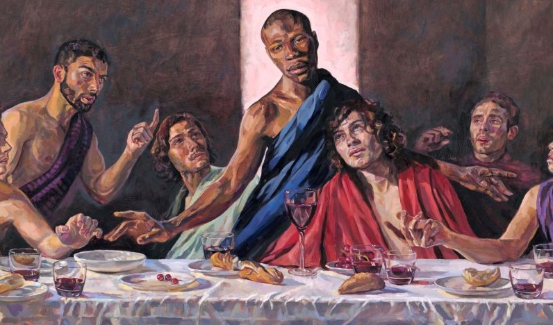 Black Lives Matter: O biserică britanică plasează o pictură cu Iisus negru deasupra altarului
