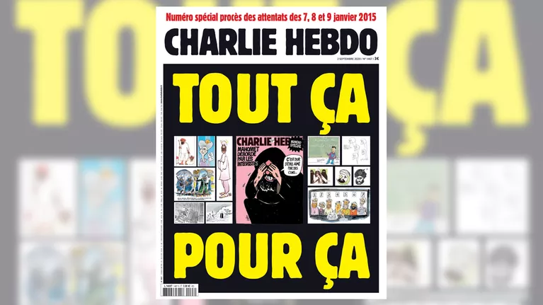 Charlie Hebdo publică din nou caricaturile lui Mahomed, care au dus la atentatele jihadiste. „Nu vom pleca niciodată capul”