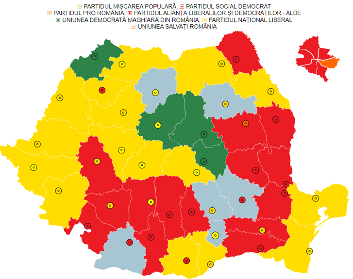 Rezultate parțiale BEC – ALEGERI LOCALE 2020. Rezultatele din fiecare județ și municipiu reședință