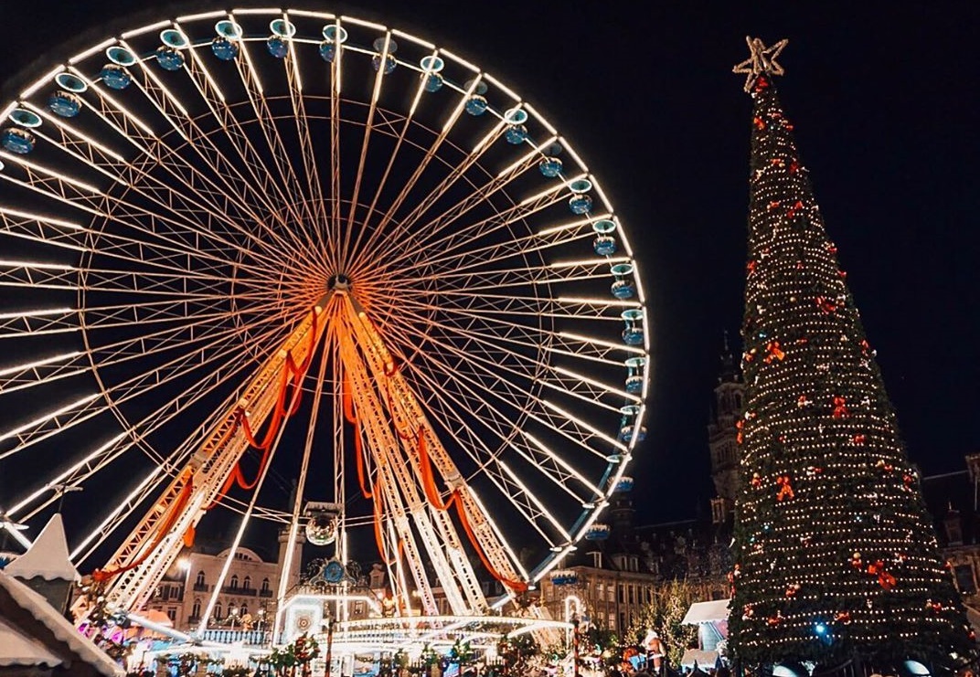 Competiția deciziilor absurde| Roata de Crăciun din Lille va fi instalată, dar publicul nu va avea acces