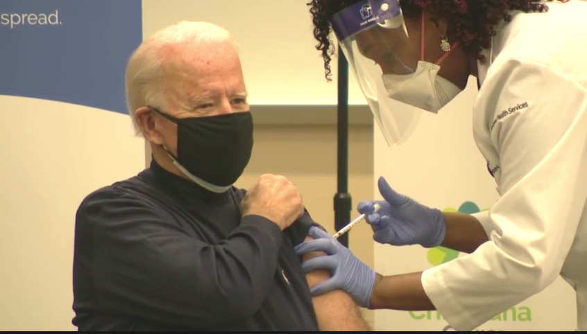 VIDEO| Joe Biden, vaccinat în direct împotriva Covid. „Nu trebuie să-ți fie teamă”