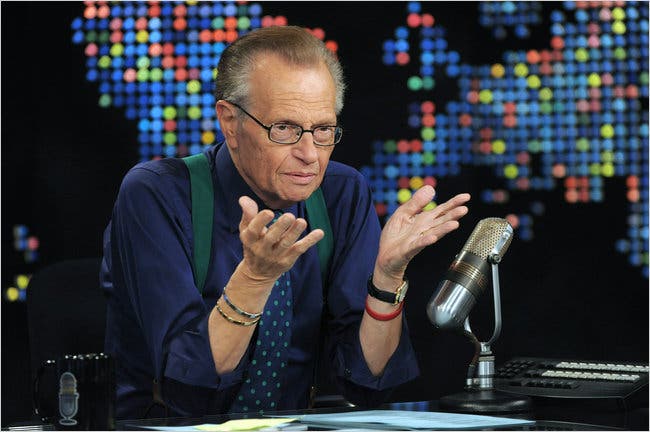 Legendarul jurnalist Larry King, mort la 87 de ani