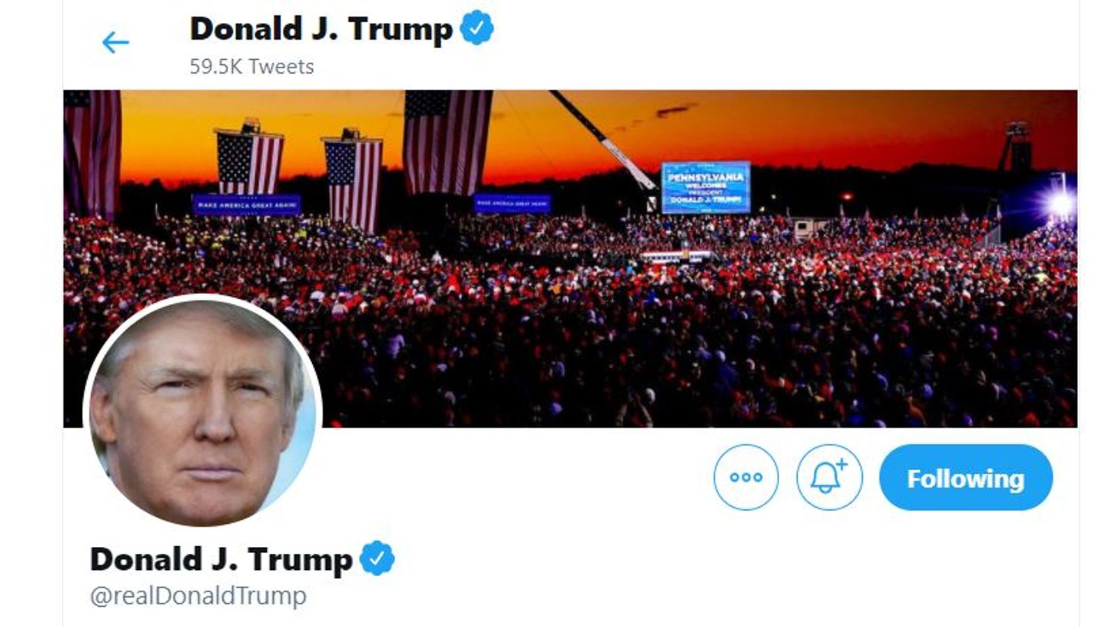 Twitter şi Facebook blochează conturile lui Donald Trump, ca urmare a postărilor adresate susținătorilor săi