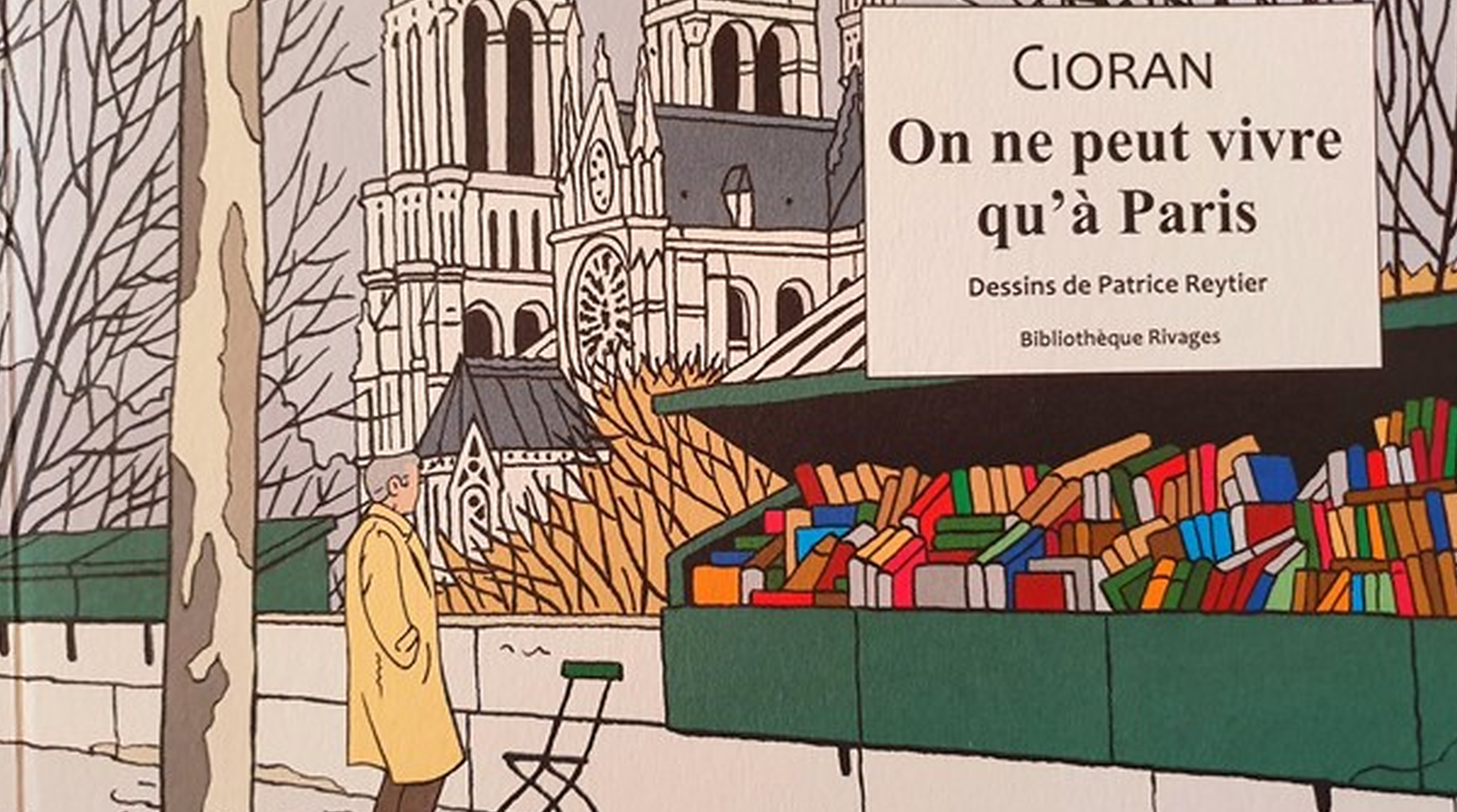 Ilustratorul Patrice Reytier lansează o serie de benzi desenate cu Emil Cioran. „Paris, orașul ideal pentru a-ți rata viața”
