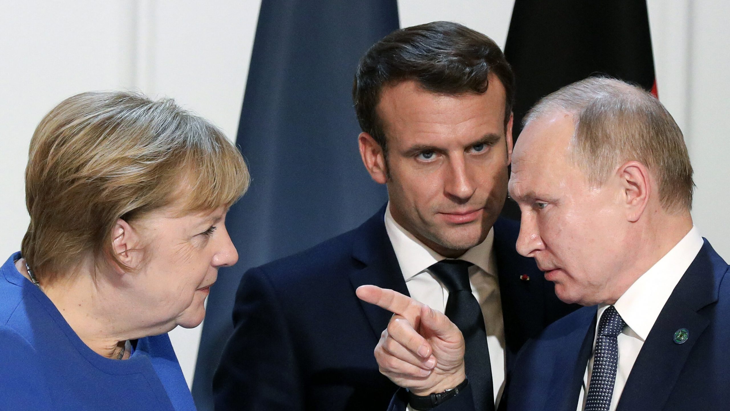 Putin, Merkel și Macron| Discuții despre vaccinul anti-Covid, Navalnîi și situația Libiei