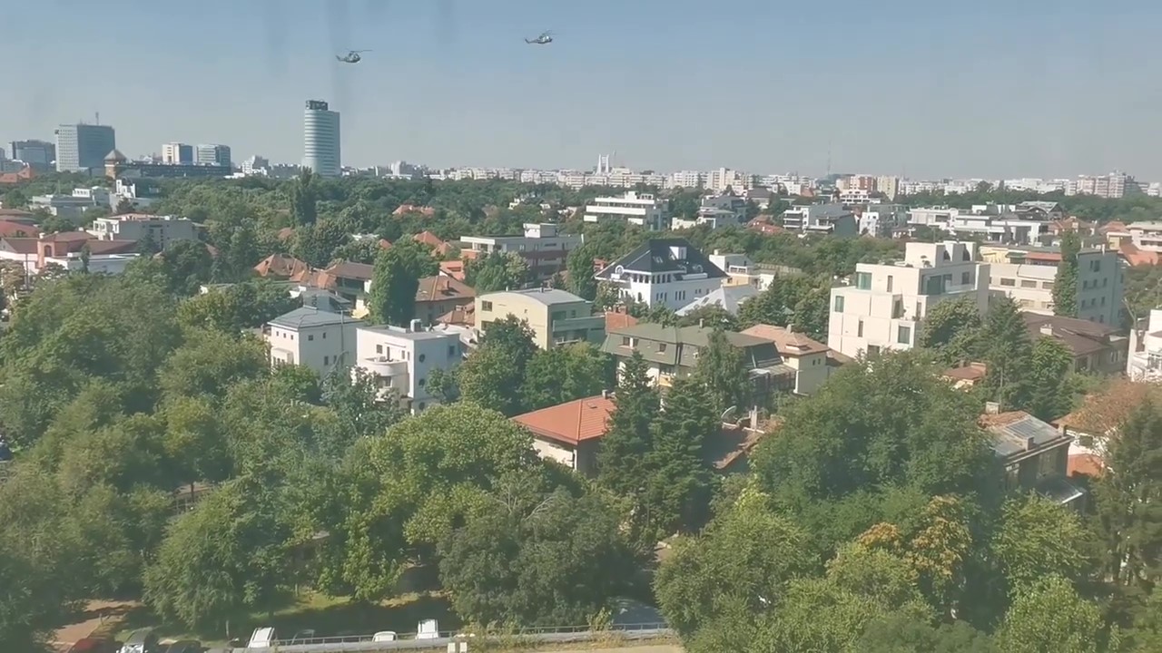 VIDEO. Momentul în care elicopterul american pierde altitudine
