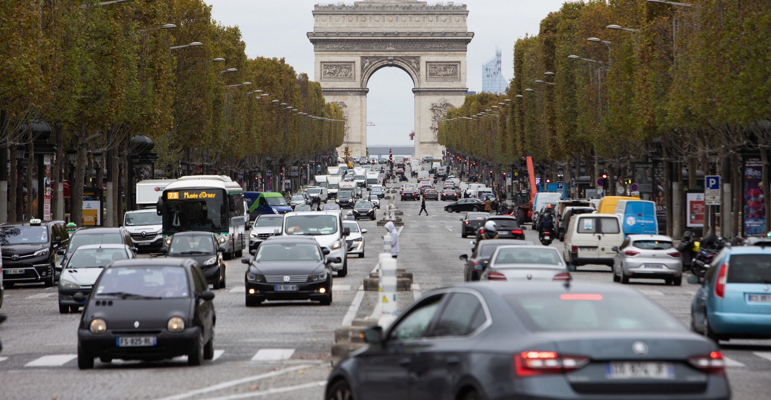 Paris| Viteza maximă admisă scade de la 50 de km/h la doar 30