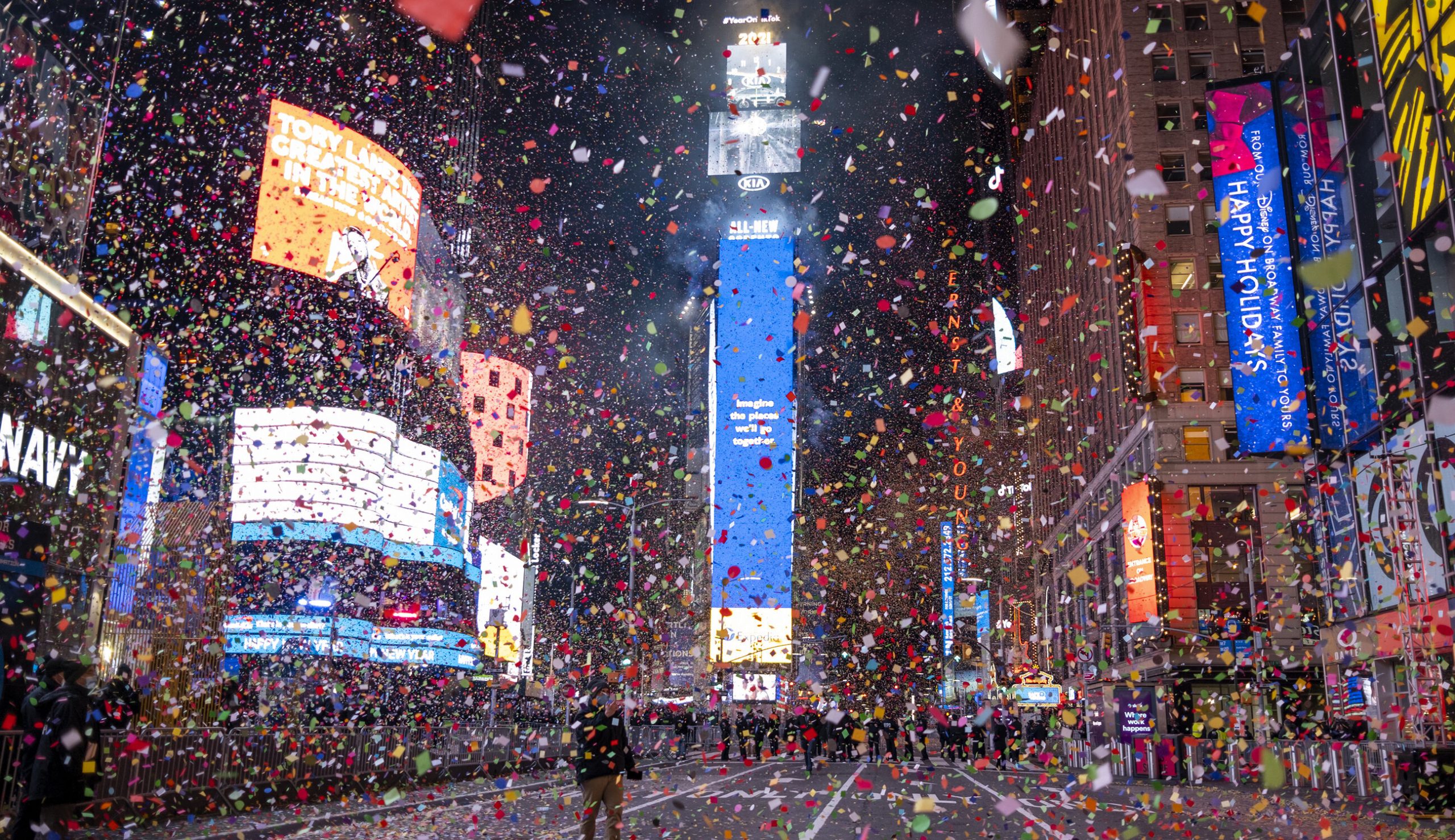 New York| Doar persoanele vaccinate pot petrece Revelionul în Times Square